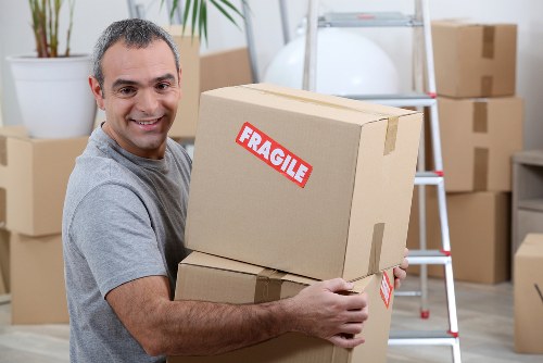 Office relocation team planning a business move in Westhampstead