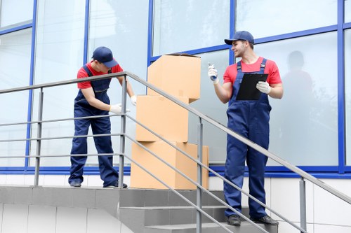 Local movers handling a flat move in West Hampstead