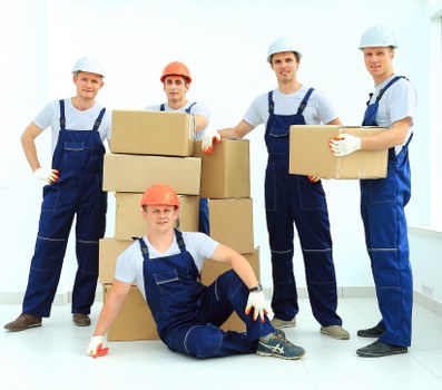 Flat removals planning in Westhampstead apartment building