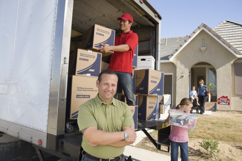 Residential and office relocation using a removal van in Westhampstead
