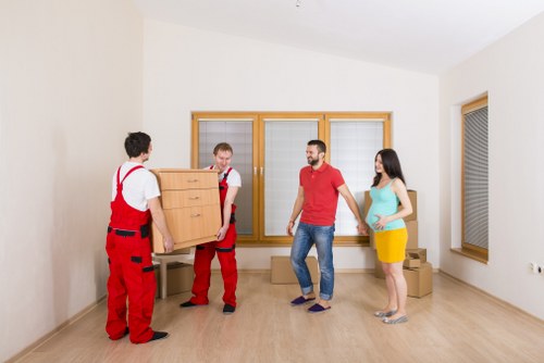 Packing and transport services for Westhampstead removals